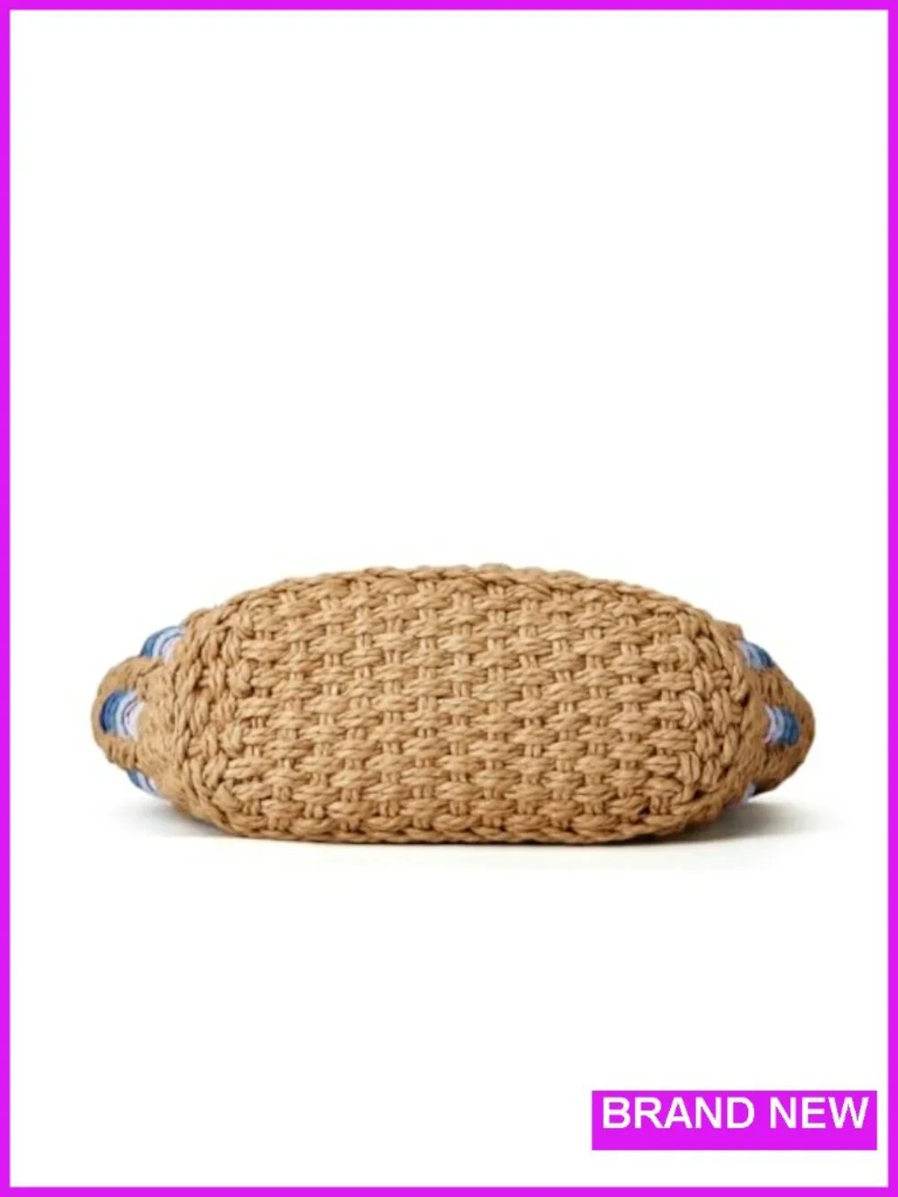 Woven Straw Tote Bag Shoulder Handbag Hobo Summer Beach Travel Purse